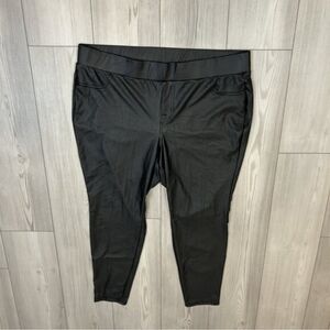 Torrid Black Faux Leather Pants